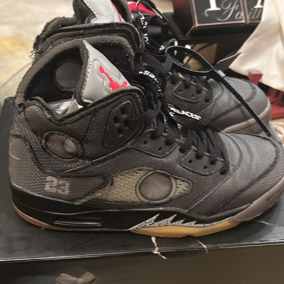 Jordan 5 off white muslin (Chas) - Picture 6 of 8